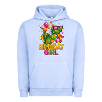 Pigment Grape Ice 5 rd birthday girl t rex pink Urban Hoodie - CowGirlArtShop