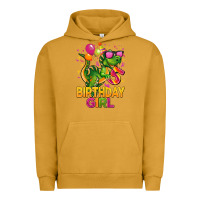 Pigment Peanut Butter 5 rd birthday girl t rex pink Urban Hoodie - CowGirlArtShop
