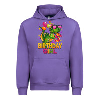 Tulip 5 rd birthday girl t rex pink Urban Hoodie - CowGirlArtShop