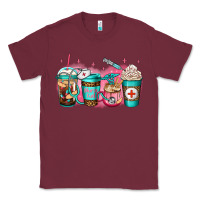 Burgundy nurse fuel coffee Classic Tee - Jasminsmagicworld