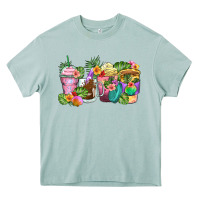 Arona tropical coffee cups Heavy Core Tee - Zillion Design Studio