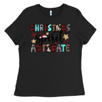 Black christmas spirit activate Ladies Tee - JahusDesignShop