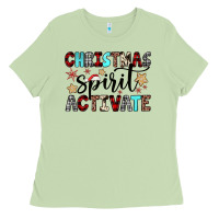 Matcha christmas spirit activate Ladies Tee - JahusDesignShop