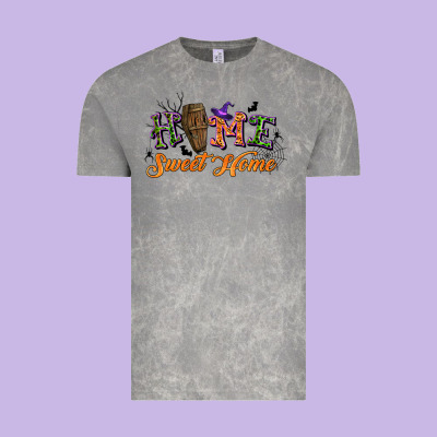 Halloween Home Sweet Home Vintage Tee Designed By Bundleandbundleshop