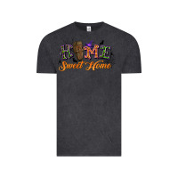 Vintage Black halloween home sweet home Vintage Tee - BundleAndBundleShop
