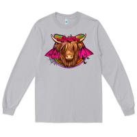 Moon Dust halloween highland cow horseshoe Long Sleeve Tee - Jasminsmagicworld