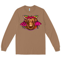 Toasted Coconut halloween highland cow horseshoe Long Sleeve Tee - Jasminsmagicworld