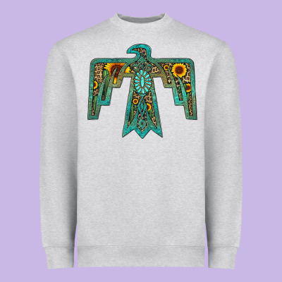 Thunderbird Heavyweight Sweatshirt Designed By Jahusdesignshop