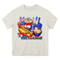 Cream tis the season billie wilder Heavy Core Tee - texasbilliewilder