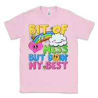 Bubblegum Pink bit of a mess but doin my best Classic Tee - NancyCooperArtShop
