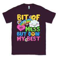 Plum bit of a mess but doin my best Classic Tee - NancyCooperArtShop