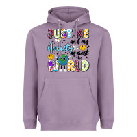 Lavender just me and my anxiety against the world Heavyweight Hoodie - Artiststas