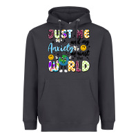 Smoke just me and my anxiety against the world Heavyweight Hoodie - Artiststas