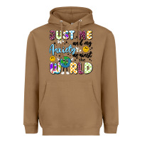 Toasted Coconut just me and my anxiety against the world Heavyweight Hoodie - Artiststas