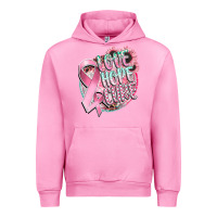 Fuchsia Pink love hope cure Urban Hoodie - CowGirlArtShop