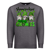 Charcoal Heather shamrockin' with my gnomies st patrick's day Premium Sweatshirt - Jasminsmagicworld