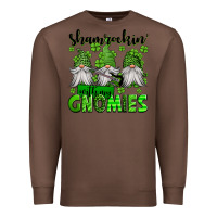 Chestnut shamrockin' with my gnomies st patrick's day Premium Sweatshirt - Jasminsmagicworld