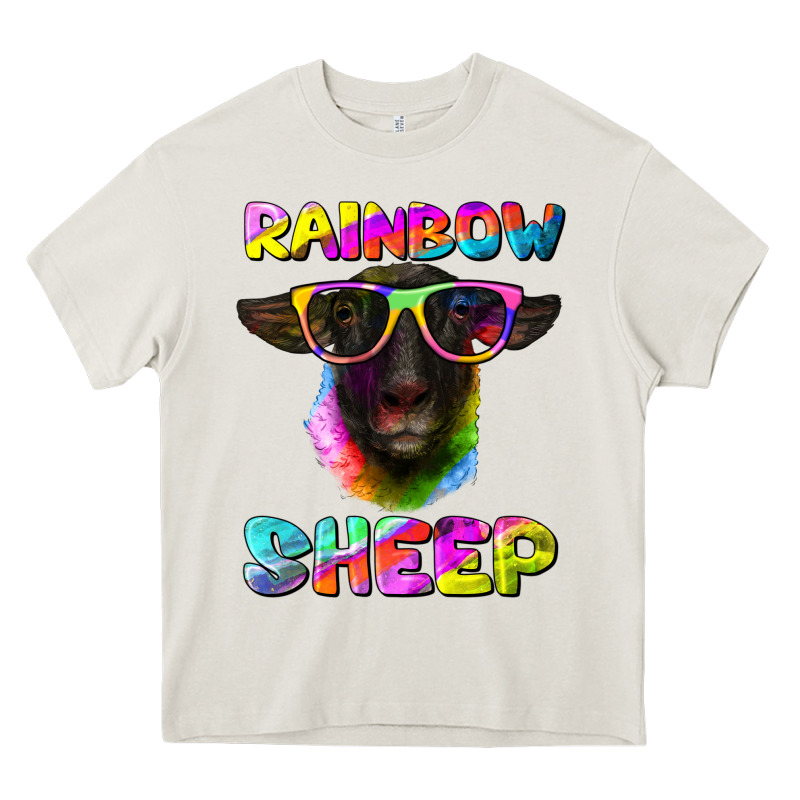 Rainbow Sheep Suffolk Sheep Heavy Core Tee by RanaPortraitStore | Teevron