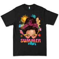 Black summer vibes messy bun tbw Premium Tee - texasbilliewilder