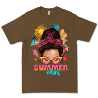 Cacao summer vibes messy bun tbw Premium Tee - texasbilliewilder