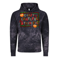 Cloud Black crazy grateful and thankful Vintage Hoodie - AdoDesignShop
