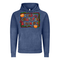Vintage Denim crazy grateful and thankful Vintage Hoodie - AdoDesignShop