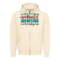 Sandshell im  kind of a mix of sweetheart and smartass Zipper Hoodie - MaliasSmallBusiness