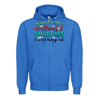 True Royal im  kind of a mix of sweetheart and smartass Zipper Hoodie - MaliasSmallBusiness