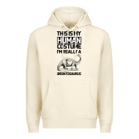 Sandshell This Is My Human Costume Im Really A Brachiosaurus Premium Hoodie - Bettercallsaul