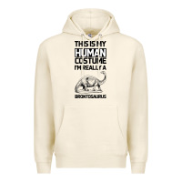 Tofu This Is My Human Costume Im Really A Brachiosaurus Premium Hoodie - Bettercallsaul