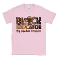 Bubblegum Pink black educator by popular demand Classic Tee - NancyCooperArtShop