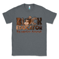 Charcoal Heather black educator by popular demand Classic Tee - NancyCooperArtShop