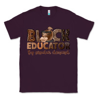 Plum black educator by popular demand Classic Tee - NancyCooperArtShop