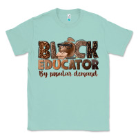 Seafoam black educator by popular demand Classic Tee - NancyCooperArtShop