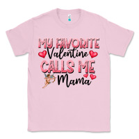 Bubblegum Pink love message with cupid and hearts Classic Tee - CowhideDigitalArt
