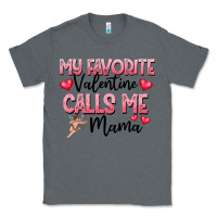 Charcoal Heather love message with cupid and hearts Classic Tee - CowhideDigitalArt