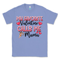 Colony Blue love message with cupid and hearts Classic Tee - CowhideDigitalArt