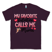 Plum love message with cupid and hearts Classic Tee - CowhideDigitalArt