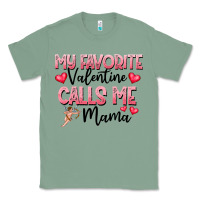 Sage love message with cupid and hearts Classic Tee - CowhideDigitalArt