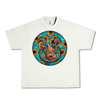 Pistachio horseshoe circle Urban Heavy Tee - JahusDesignShop