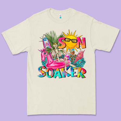 Sun Soaker Premium Tee Designed By Texasbilliewilder