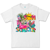 White sun soaker Premium Tee - texasbilliewilder