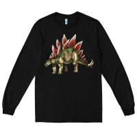 Black Stegosaurus Long Sleeve Tee - LillyAllenDesigns