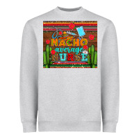 Heather Grey nacho average nurse with roses Heavyweight Sweatshirt - AdoDesignShop