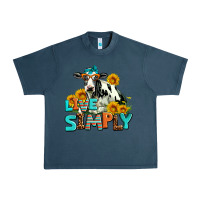 Midnight Navy live simply Urban Heavy Tee - AdoDesignShop