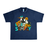 Navy live simply Urban Heavy Tee - AdoDesignShop