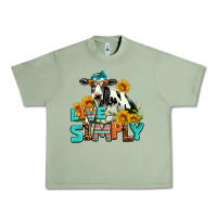 Oil Green live simply Urban Heavy Tee - AdoDesignShop