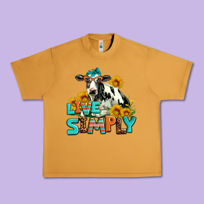 Live Simply Urban Heavy Tee Designed By Adodesignshop