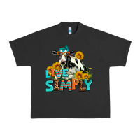 Pigment Black live simply Urban Heavy Tee - AdoDesignShop