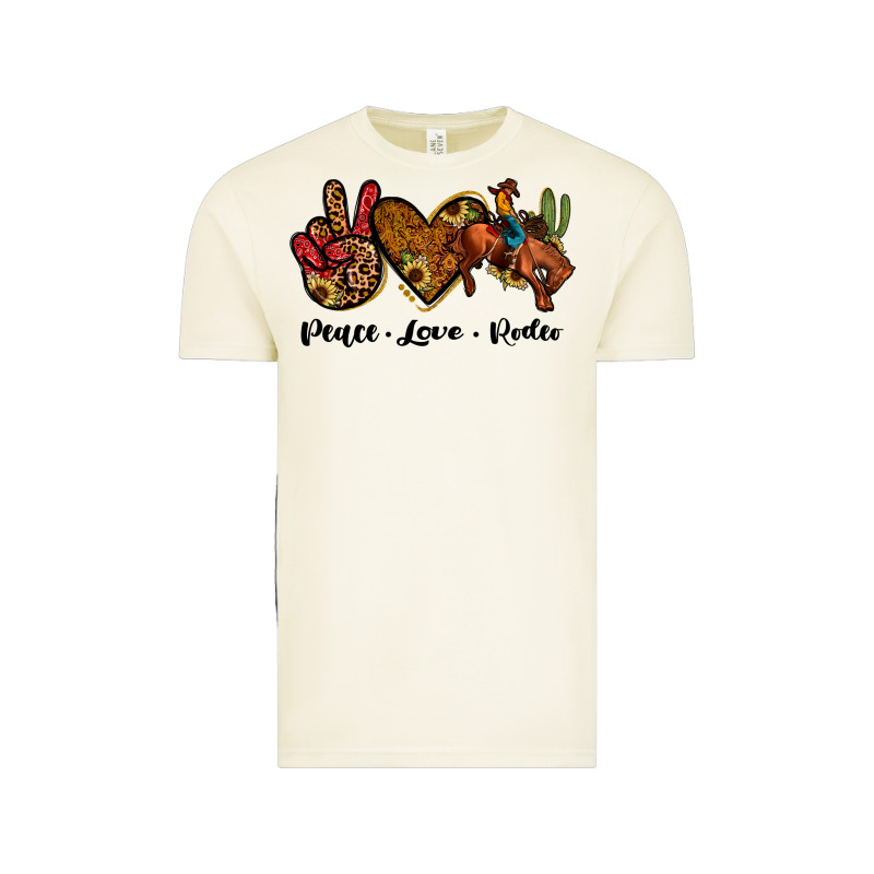 Peace Love Rodeo Vintage Tee by JahusDesignShop | Teevron